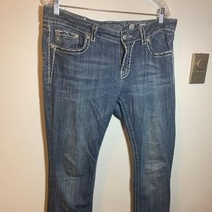 Miss Me Women's Saddle Stitch Jeans Boot Cut